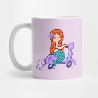 Scooter Mermaid Mug